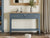 Signature Blue Console Table