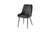 Signature Blue Dining Chair - Gun Metal Grey  (Pack of Two)