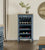 Signature Blue Wine Rack / Glass Storage Cabinet