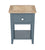 Signature Blue One Drawer Lamp Table