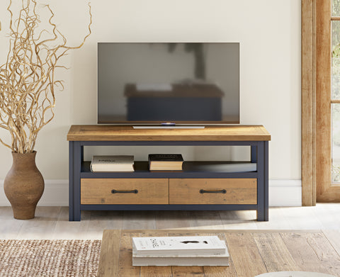 Splash of Blue Widescreen Television cabinet