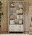 Greystone Large Open Bookcase with Drawers