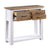 Splash of White Small Console Table