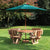 Circular 8 Seater Picnic Table with Backrests