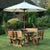 Circular 8 Seater Picnic Table with Backrests