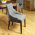 Shiro Walnut Accent Upholstered Dining Chair - Slate (Pack Of Two)