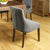 Shiro Walnut Accent Upholstered Dining Chair - Slate (Pack Of Two)