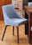 Shiro Walnut Grey Chair (Pack of two)