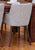 Shiro Walnut Light Grey Chair (Pack of two)