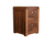 Shiro Walnut Two Drawer Filing Cabinet