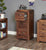 Shiro Walnut 3 Drawer Filing Cabinet