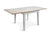 Signature Grey Square Extending Dining Table