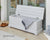 Signature Grey Hallway Storage Bench