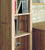 Mobel Oak Narrow Bookcase