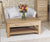 Mobel Oak Four Drawer Coffee Table