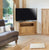 Mobel Oak Corner Television Cabinet