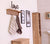 Mobel Oak Wall Mounted Coat Rack