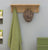 Mobel Oak Wall Mounted Coat Rack