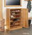 Mobel Oak Large Shoe Cupboard