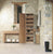 Mobel Oak Tall Shoe Cupboard