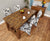 Heyford Rough Sawn Oak Dining Table (4 Seater)