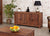 Mayan Walnut Large Low Sideboard
