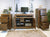 Mayan Walnut Hidden Home Office