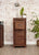Mayan Walnut Three Drawer Filing Cabinet