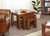Mayan Walnut Nest of Three Coffee Tables