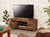 Mayan Walnut Low Widescreen Television Cabinet
