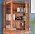 La Reine Mahogany Dresser Top (Hutch) **Dresser TOP ONLY