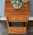 La Reine Mahogany Three Drawer Filing Cabinet