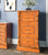 La Reine Mahogany Three Drawer Filing Cabinet
