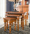 La Reine Mahogany Nest of Three Tables