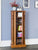La Reine Mahogany DVD / CD Storage Cupboard