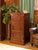 La Roque Mahogany Three Drawer Filing Cabinet