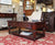 La Roque Mahogany Coffee Table With Drawers