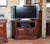 La Roque Mahogany Corner Television Cabinet