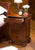 La Roque Mahogany 4 Drawer Lit Bateau Lamp Table