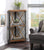 Urban Elegance Reclaimed Small Corner Bookcase