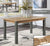 Urban Elegance Reclaimed Extending Dining Table
