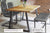 Urban Elegance Reclaimed Small Dining Table (Horizontal Leg)