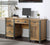 Urban Elegance Reclaimed Twin Pedestal Home Office Desk
