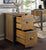 Urban Elegance Reclaimed Two Drawer Filing Cabinet