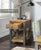 Urban Elegance Reclaimed Lamp Table With Drawer